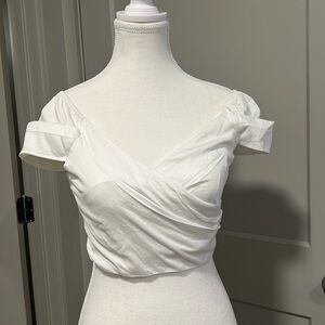 NWT Express White Crop